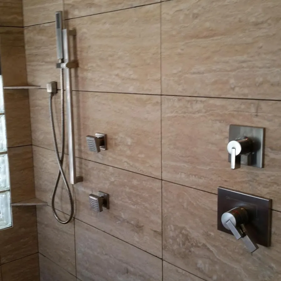 Shower fixture installation for Water Heater Installation in Elon